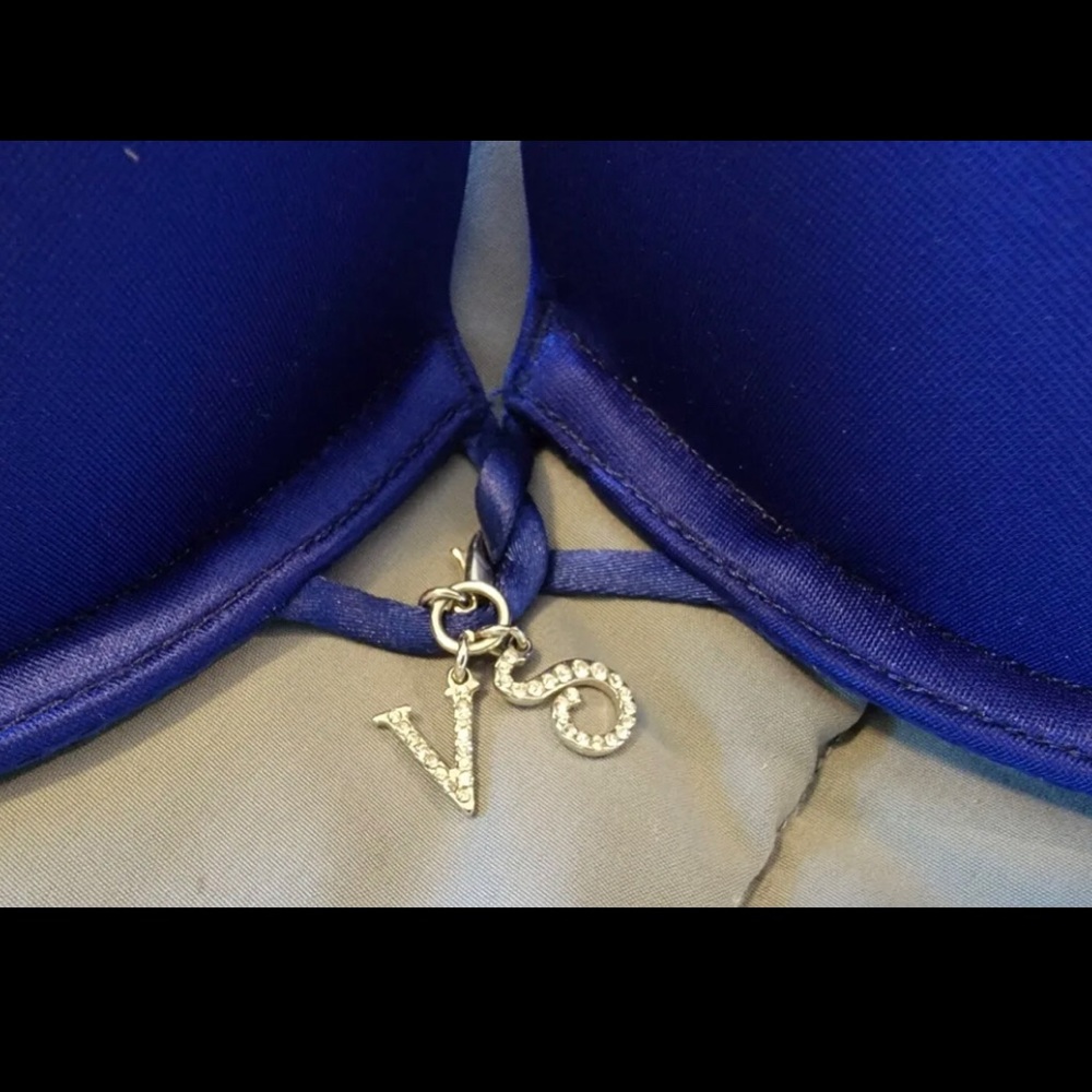 Rare Miraculous Plunge Sapphire Sparkle Bra *Price Firm* - Picture 2 of 7